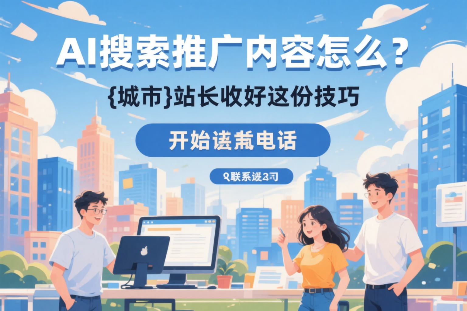AI搜索推广内容怎么写？吉林站长收好这份技巧
