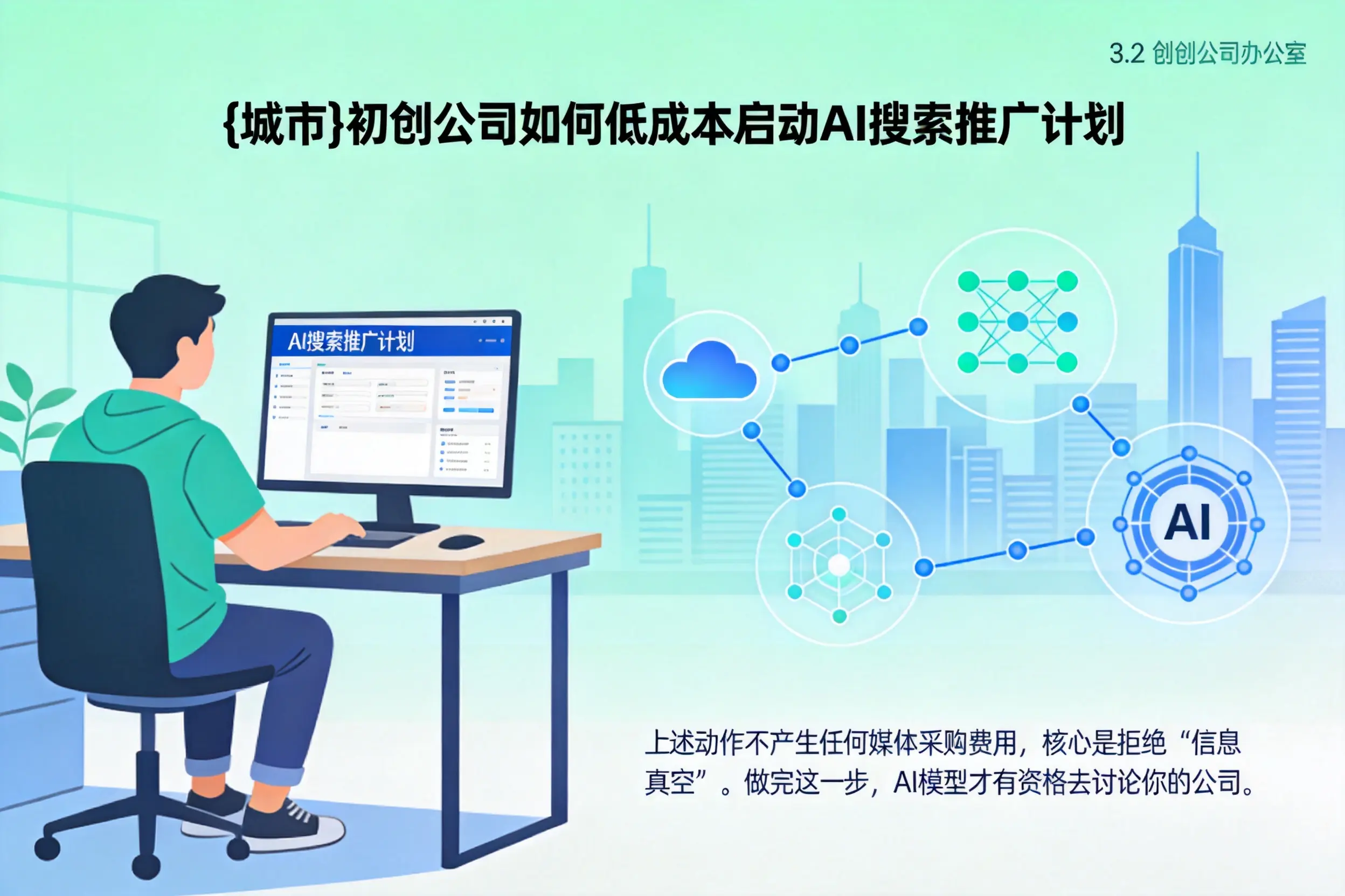 吉林初创公司如何低成本启动AI搜索推广计划
