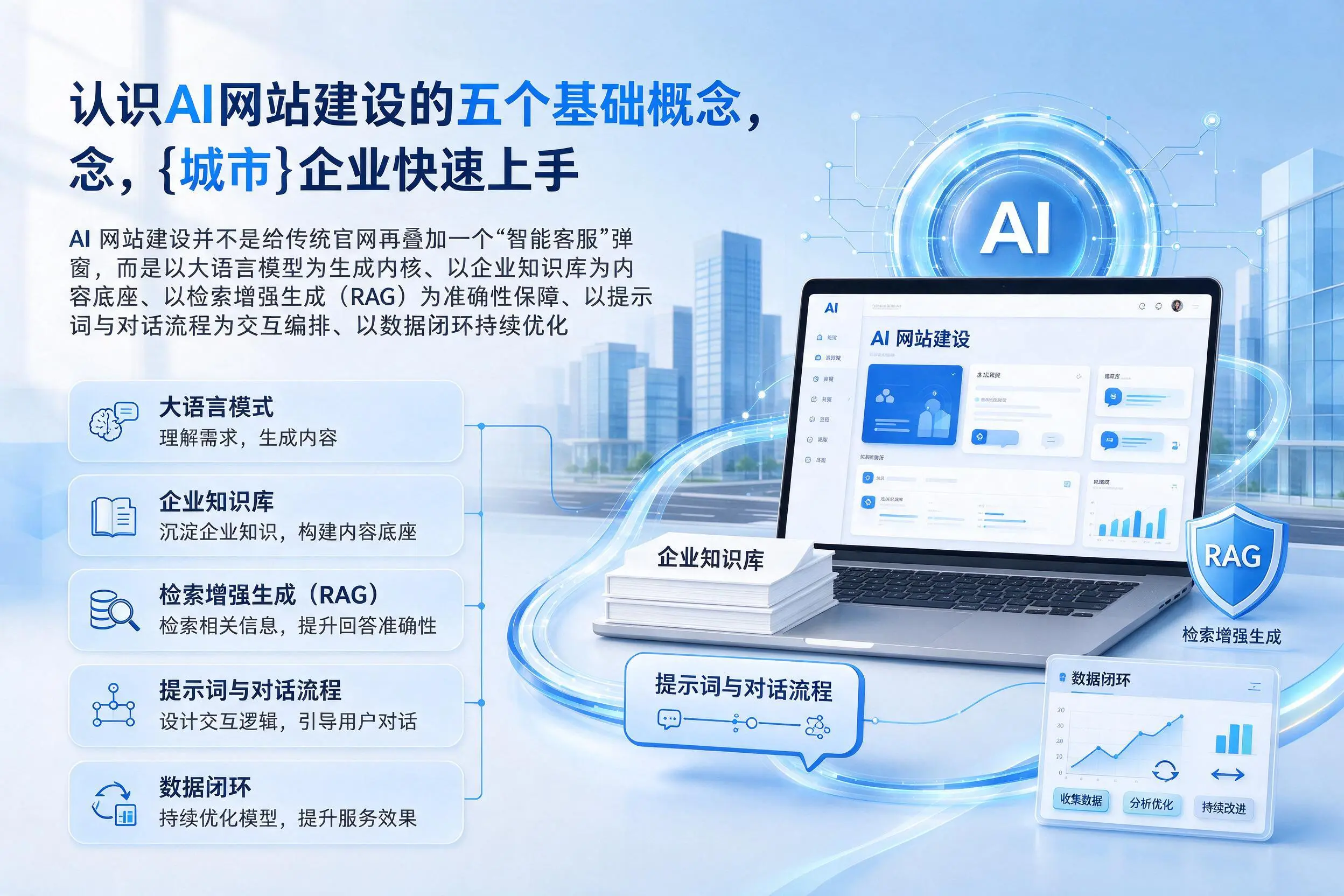 认识AI网站建设的五个基础概念，吉林企业快速上手