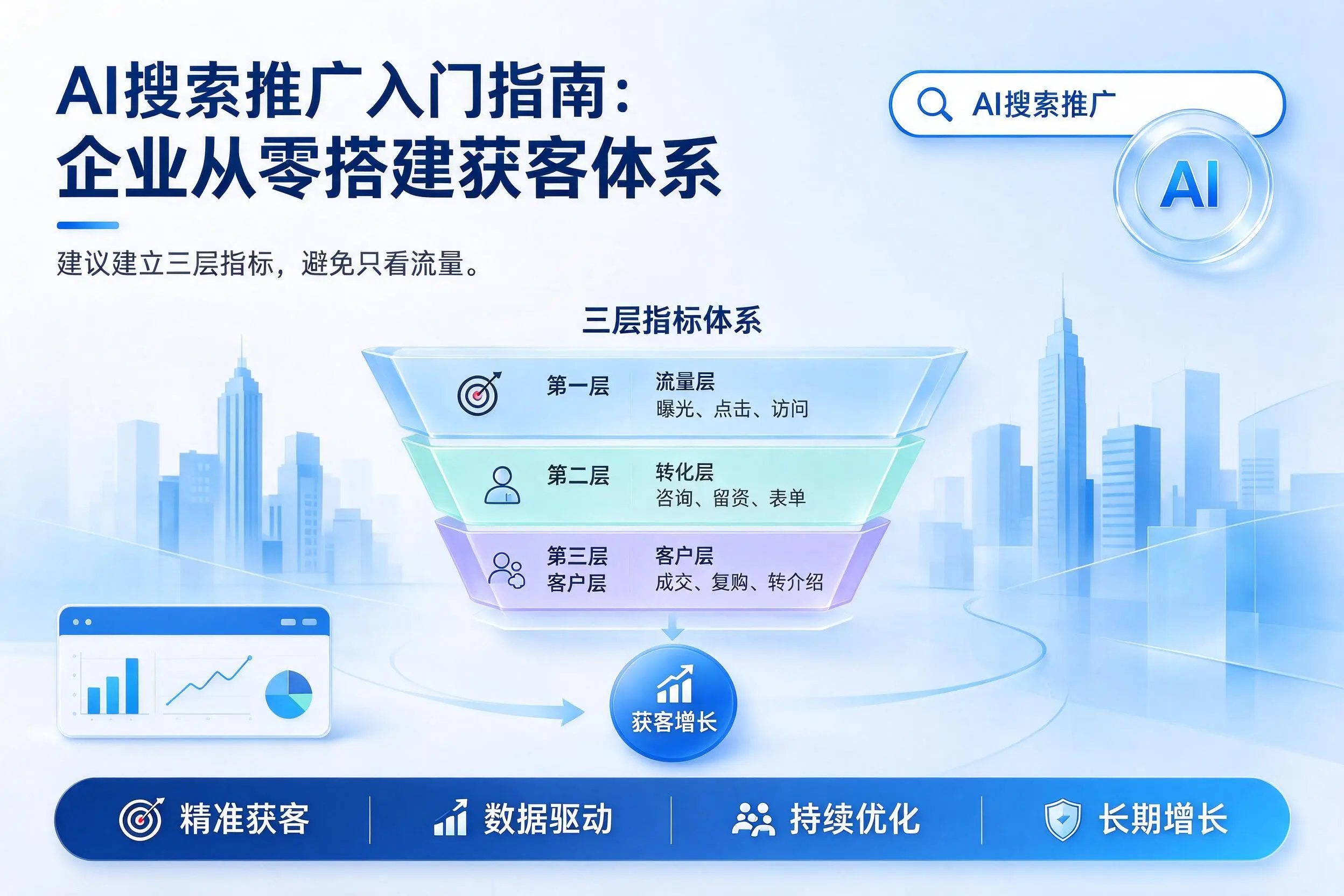 AI搜索推广入门指南：吉林企业从零搭建获客体系
