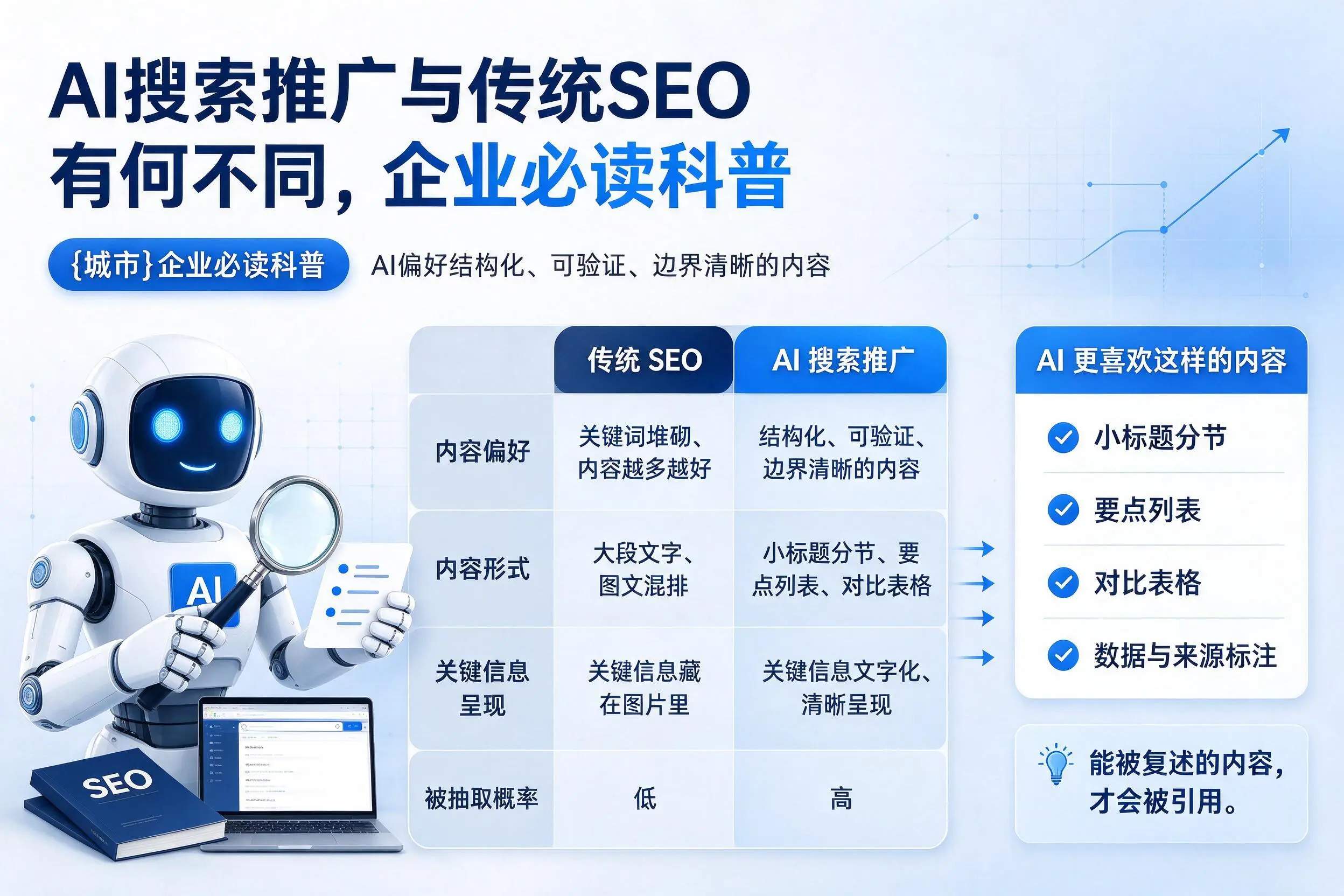 AI搜索推广与传统SEO有何不同，吉林企业必读科普